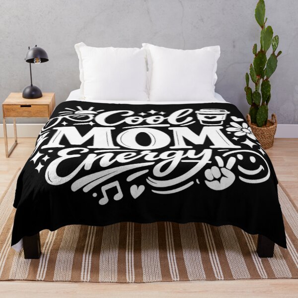 Item preview, Cool Mom Energy – Trendy Funny Mom Quote | Stylish Motherhood Graphic Tee & Gift designed and sold by Teetreasure2.