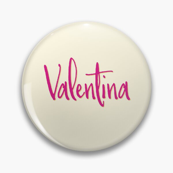 Item preview, VALENTINA personalized type design designed and sold by CharlottePlaceArt.