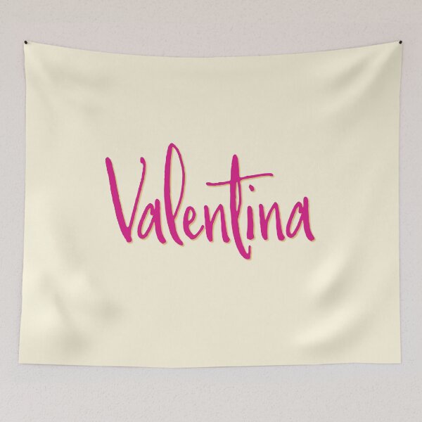 Item preview, VALENTINA personalized type design designed and sold by CharlottePlaceArt.