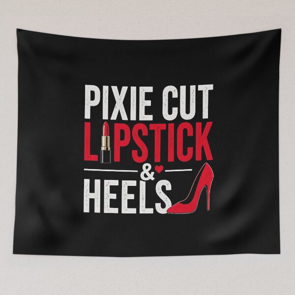 Item preview, Pixie Cut Lipstick and Heels designed and sold by zoes-ink.