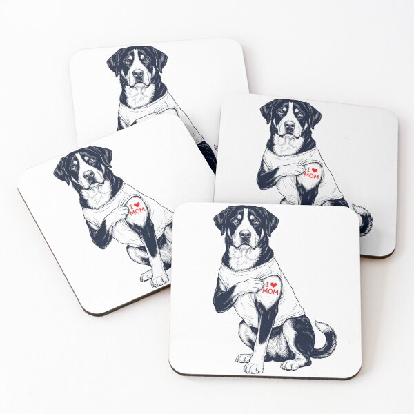 Item preview, Vintage Greater Swiss Mountain Dog Mom Tattoo Dog Lover designed and sold by TerryConnells.