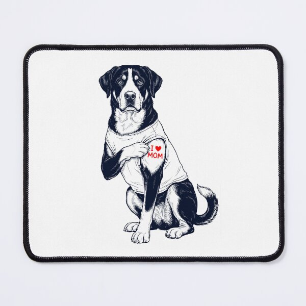 Item preview, Vintage Greater Swiss Mountain Dog Mom Tattoo Dog Lover designed and sold by TerryConnells.