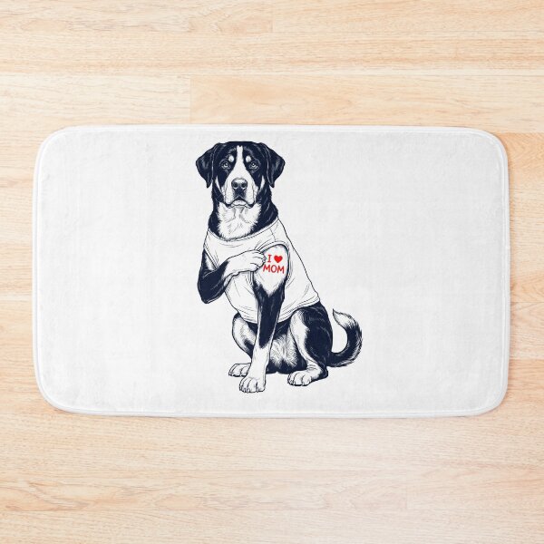 Item preview, Vintage Greater Swiss Mountain Dog Mom Tattoo Dog Lover designed and sold by TerryConnells.