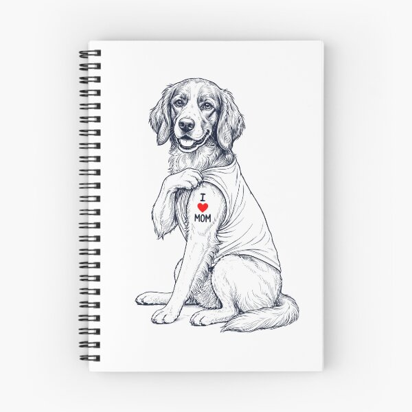 Item preview, Vintage Irish Red And White Setter Mom Tattoo Dog Lover designed and sold by TerryConnells.