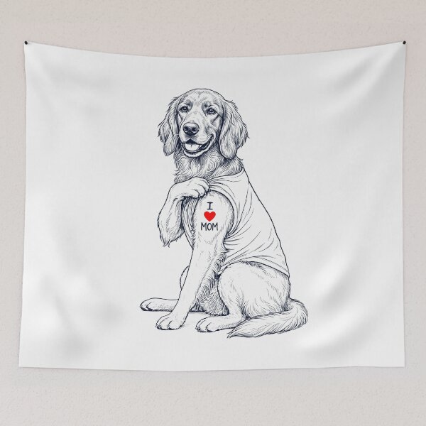 Item preview, Vintage Irish Setter Mom Tattoo Dog Lover designed and sold by TerryConnells.
