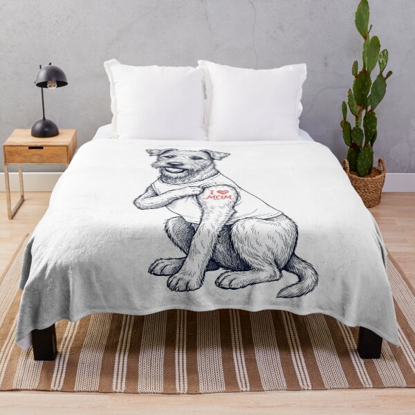 Item preview, Vintage Irish Terrier Mom Tattoo Dog Lover designed and sold by TerryConnells.