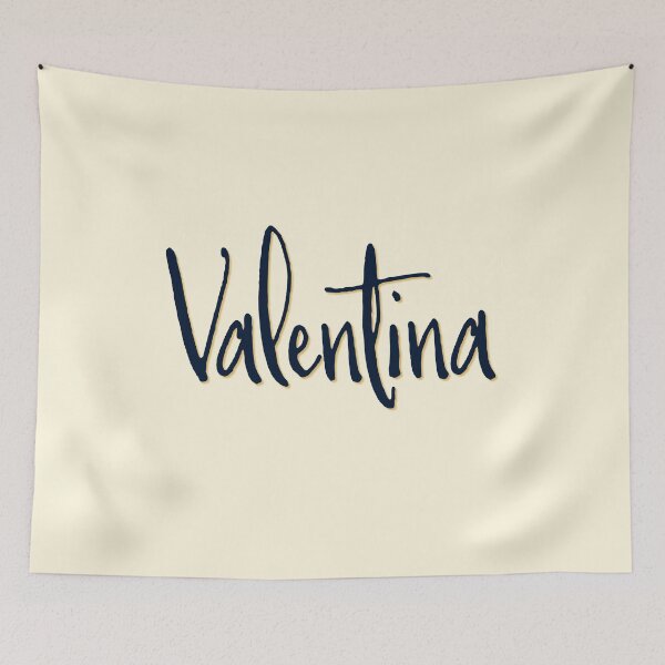 Item preview, VALENTINA personalized type design designed and sold by CharlottePlaceArt.