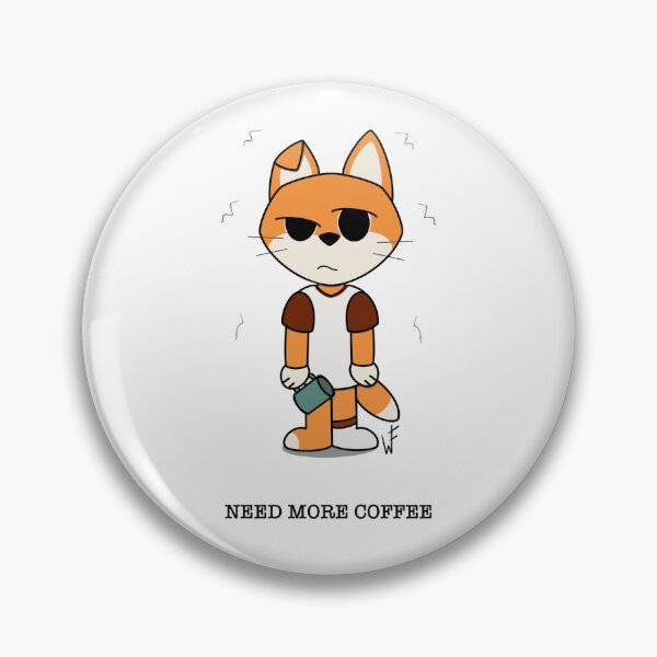 Item preview, Need more coffee (text) designed and sold by CaltheFox.