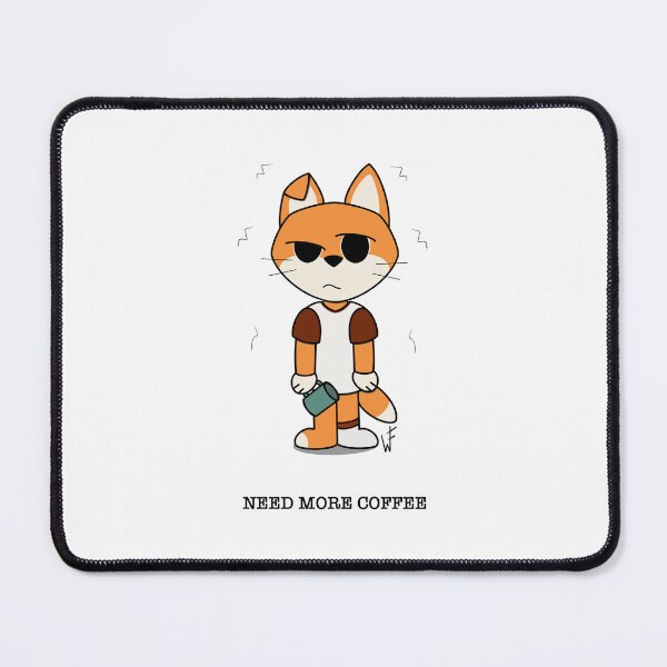 Item preview, Need more coffee (text) designed and sold by CaltheFox.