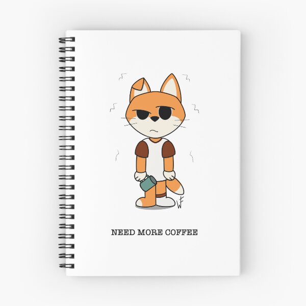 Item preview, Need more coffee (text) designed and sold by CaltheFox.