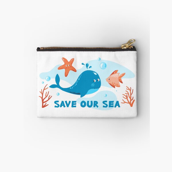 Item preview, Save Our Ocean Cute Whale – Eco Friendly Gift for Kids & Ocean Lovers designed and sold by CHERRY--SHOP.