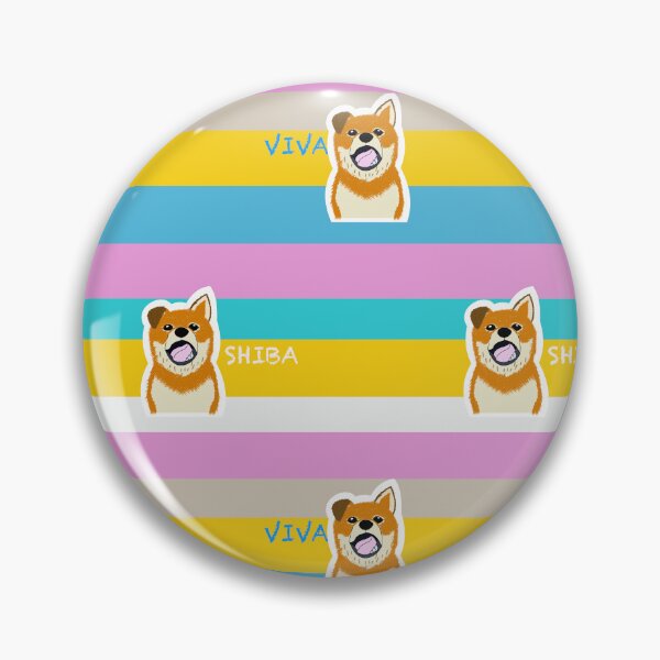Item preview, Multi stripe with Shiba Inu puppy "kids knit wear1" designed and sold by ShibaCruise-On.