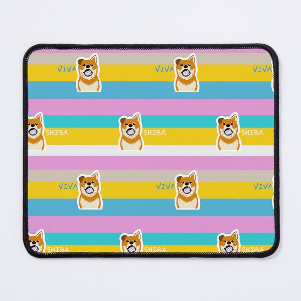Item preview, Multi stripe with Shiba Inu puppy "kids knit wear1" designed and sold by ShibaCruise-On.