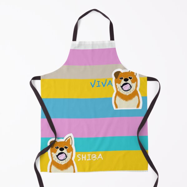 Item preview, Multi stripe with Shiba Inu puppy "kids knit wear1" designed and sold by ShibaCruise-On.