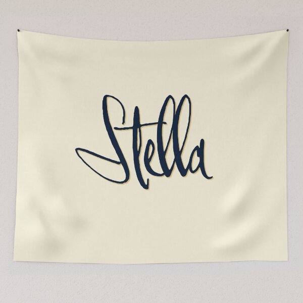 Item preview, STELLA personalized type design designed and sold by CharlottePlaceArt.