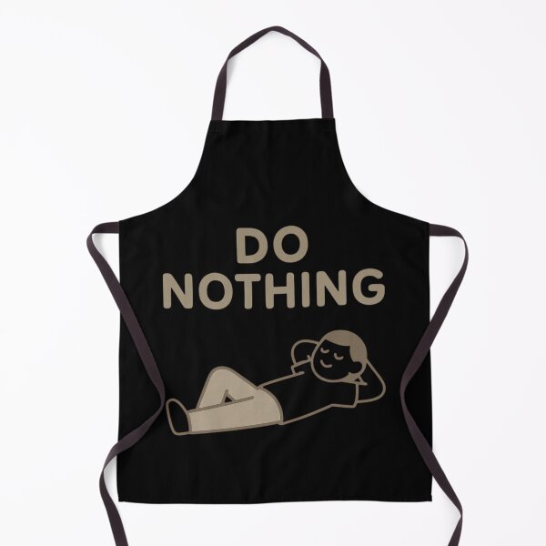 Item preview, Do Nothing – Funny Lazy Minimalist designed and sold by echoink-studio.