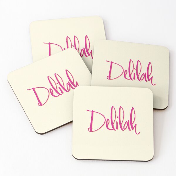 Item preview, DELILAH personalized type design designed and sold by CharlottePlaceArt.