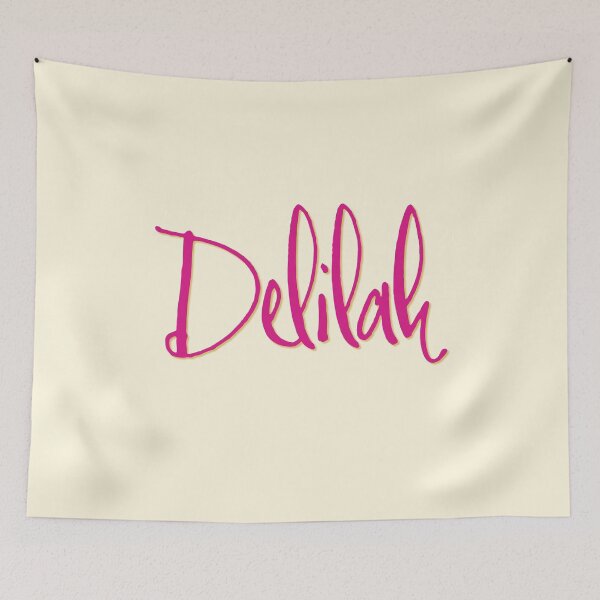 Item preview, DELILAH personalized type design designed and sold by CharlottePlaceArt.