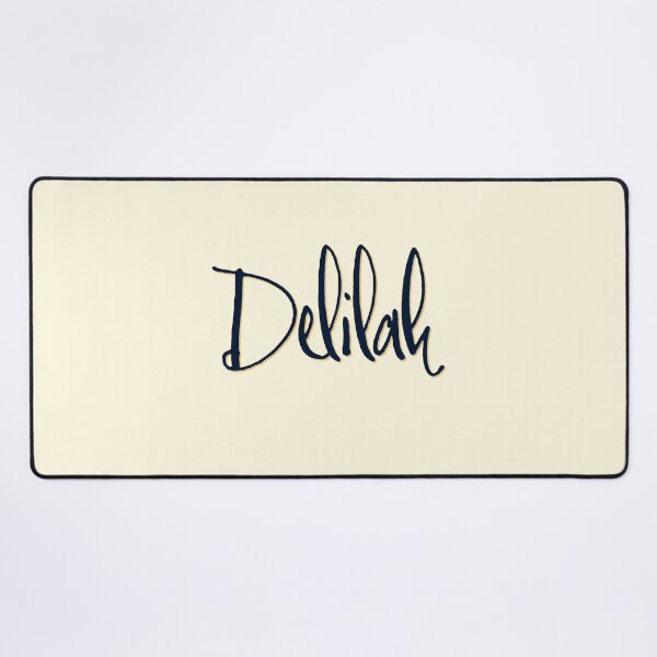 Item preview, DELILAH personalized type design designed and sold by CharlottePlaceArt.