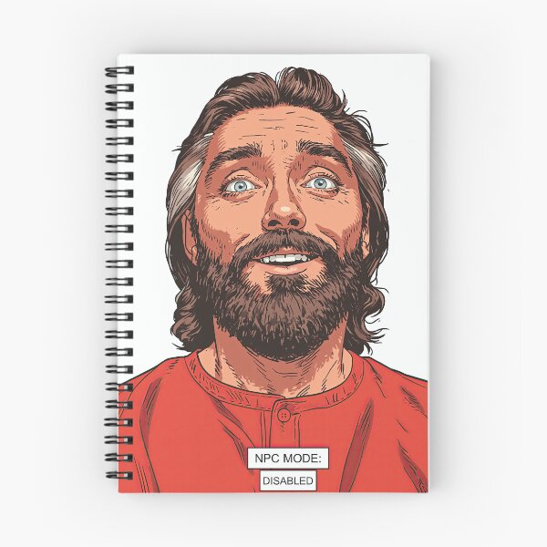 Item preview, NPC Mode Disabled Jesus Looking Up Art designed and sold by Piotrek0001.