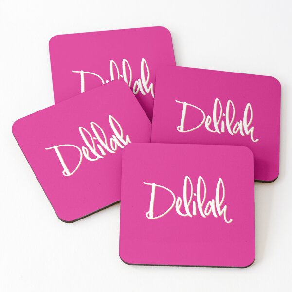 Item preview, DELILAH personalized type design designed and sold by CharlottePlaceArt.