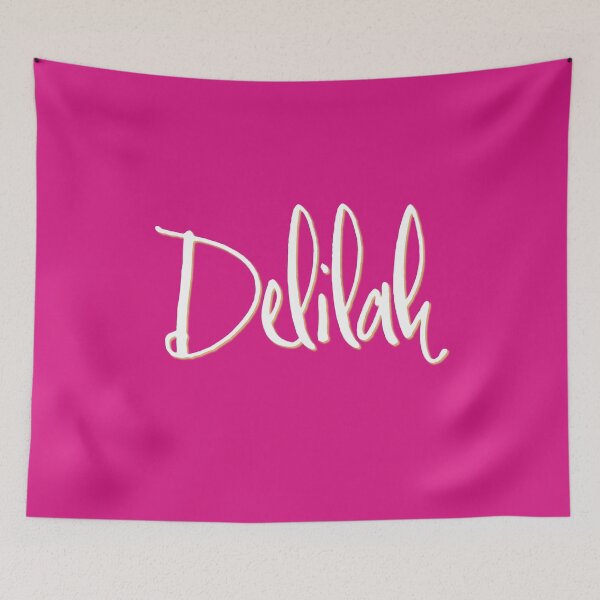 Item preview, DELILAH personalized type design designed and sold by CharlottePlaceArt.