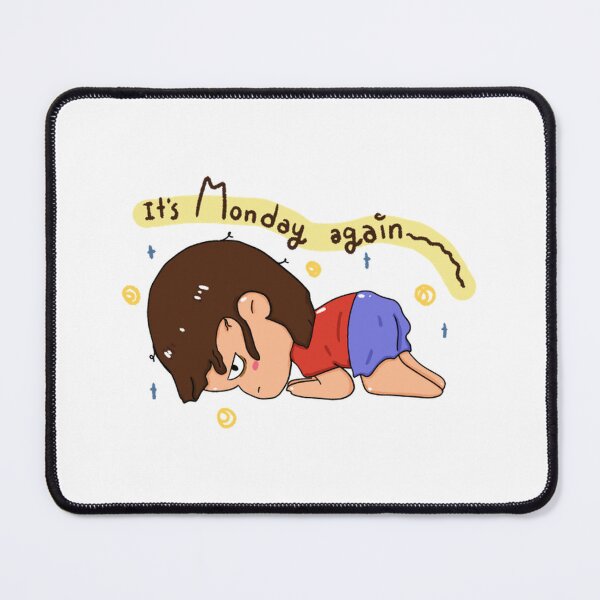 Item preview, Relatable Monday Mood - Tired & Exhausted designed and sold by Tonkhawartwork.