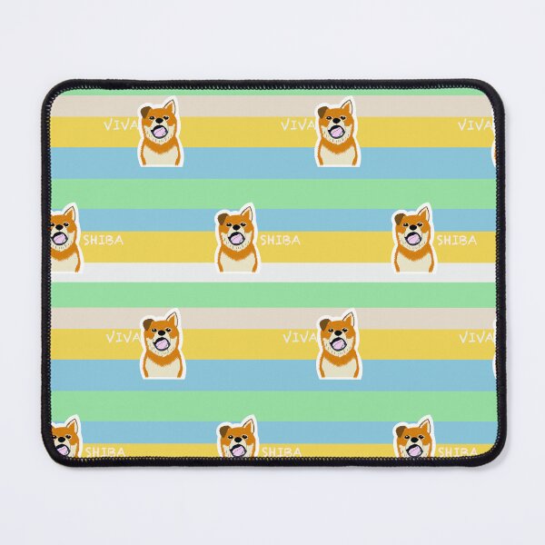 Item preview, Multi stripe with Shiba Inu puppy "KIDS KNIT WEAR2" designed and sold by ShibaCruise-On.