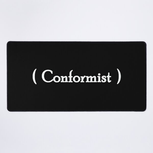 Item preview, Iconic Label - "Conformist" White Lettering designed and sold by cousinbessie.
