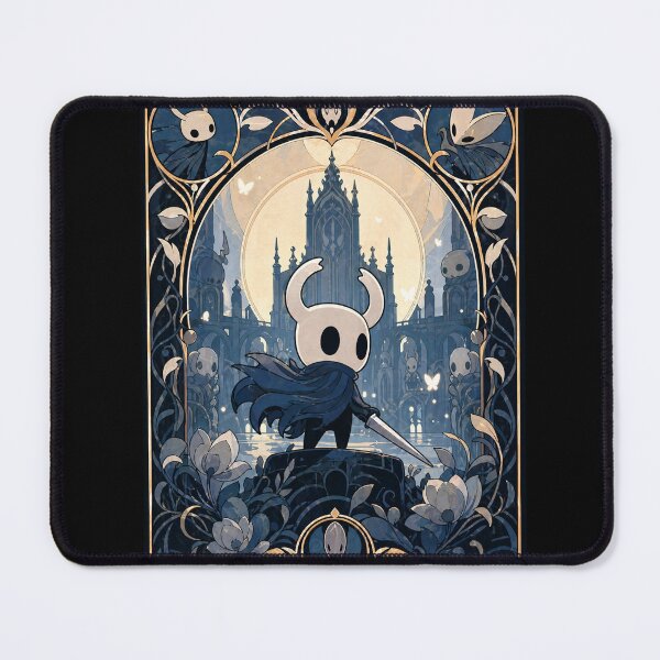 Item preview, Hollow knight Glass Door Style Vintage art nouveau designed and sold by · GAMING SOUL ·.