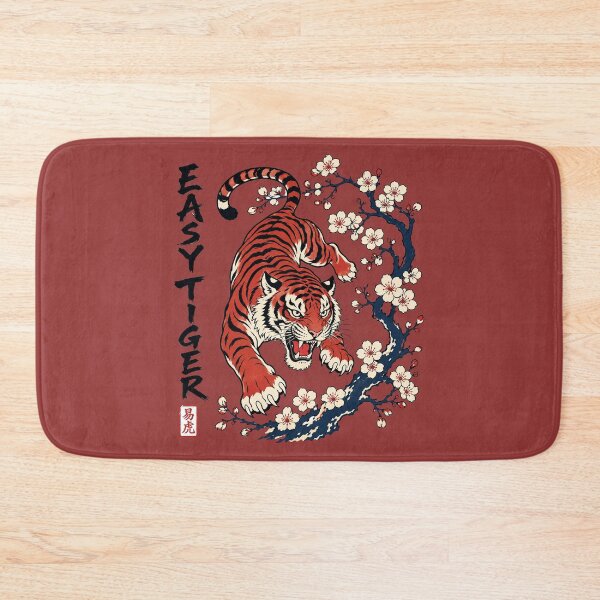 Item preview, Easy Tiger Japanese Block designed and sold by Jacksonsmerch.