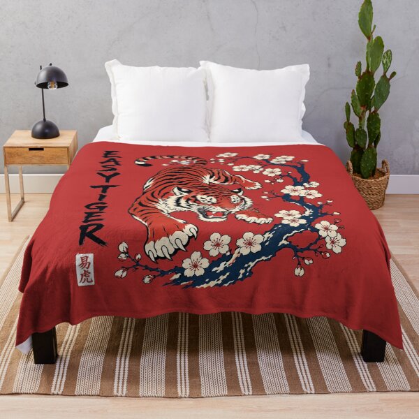 Item preview, Easy Tiger Japanese Block designed and sold by Jacksonsmerch.