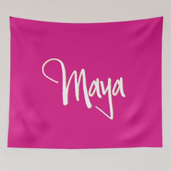 Item preview, MAYA personalized type design designed and sold by CharlottePlaceArt.