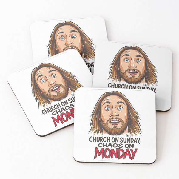 Item preview, Church on Sunday Chaos on Monday Wide Eyes designed and sold by Piotrek0001.