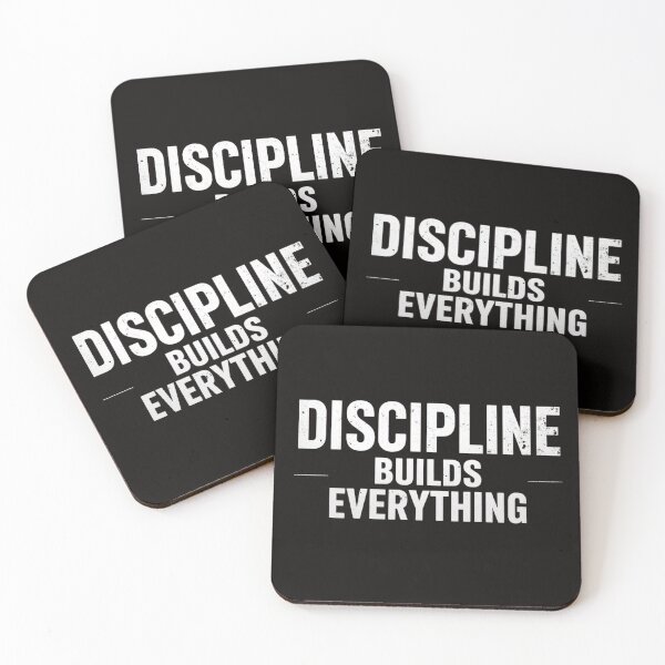 Item preview, Discipline Builds Everything | Fitness Motivation Mindset Lifestyle Design designed and sold by guchieworldcollection.