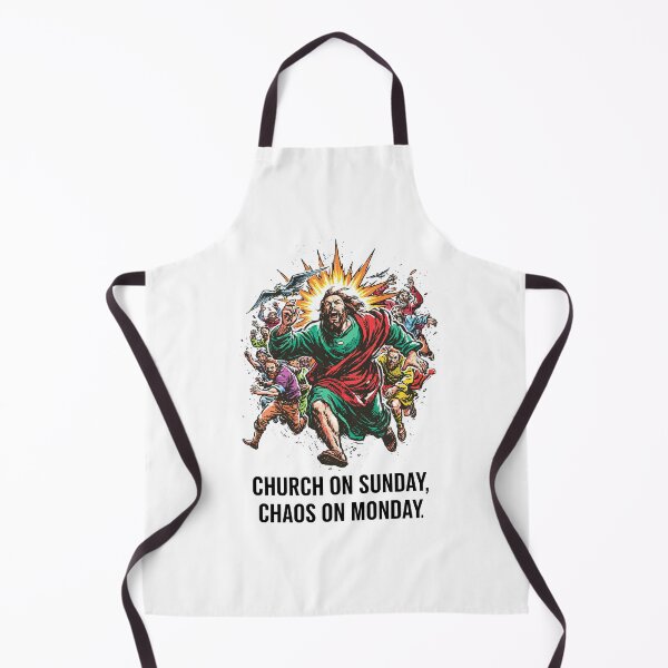Item preview, Church on Sunday Chaos on Monday Chaotic Background designed and sold by Piotrek0001.