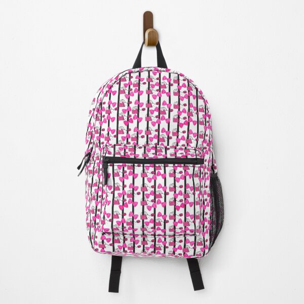 Item preview, Candy Pink Coquette Bow Pattern – Cute Girly Aesthetic, “Girl Stuff” Graphic Design, Y2K Soft Girl Style | Black Stripes designed and sold by VirtuallyCreativ .