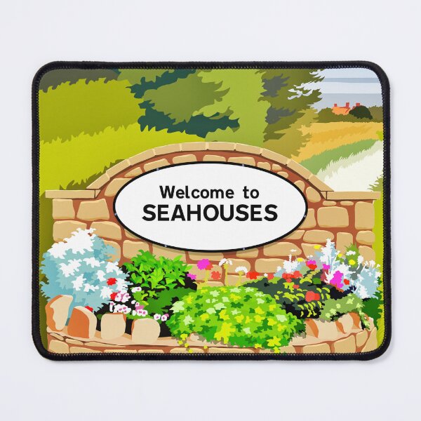 Item preview, Welcome to Seahouses designed and sold by Richard O'Neill Art.