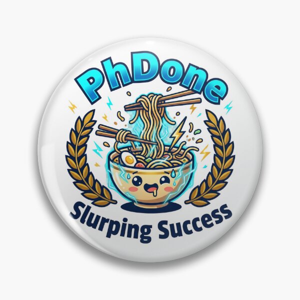 Item preview, PhDone and Hungry Funny PhD Graduation Pun Gift for Ramen Lovers designed and sold by Im-Ara.