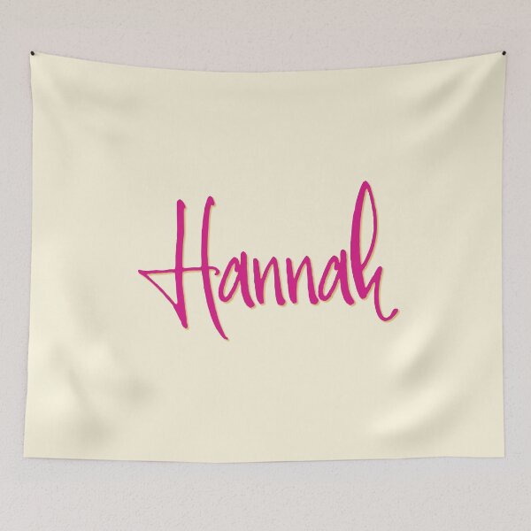 Item preview, HANNAH personalized type design designed and sold by CharlottePlaceArt.