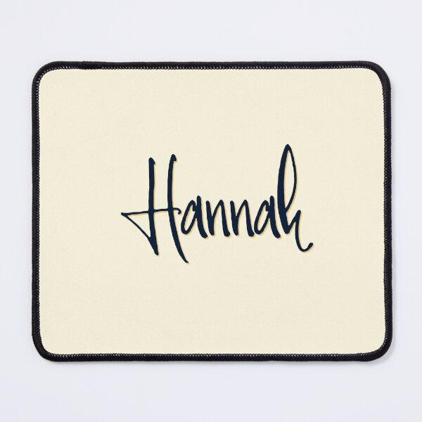 Item preview, HANNAH personalized type design designed and sold by CharlottePlaceArt.