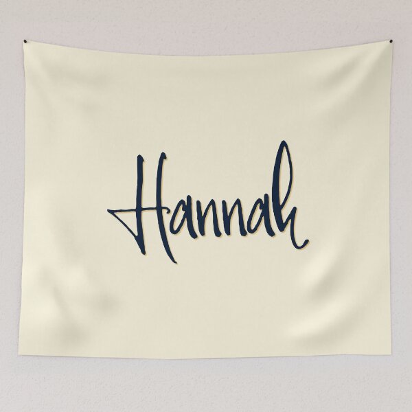 Item preview, HANNAH personalized type design designed and sold by CharlottePlaceArt.