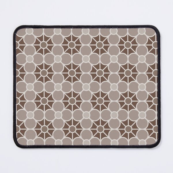 Item preview, Geometric Pattern: Plumeria: Brownstone designed and sold by Red Wolf.