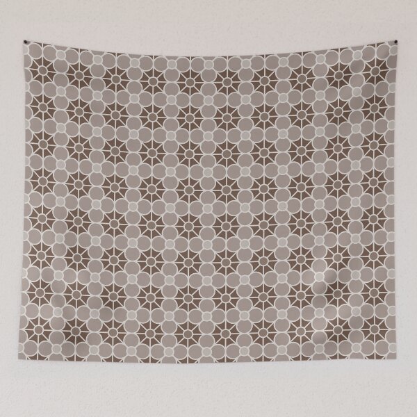 Item preview, Geometric Pattern: Plumeria: Brownstone designed and sold by Red Wolf.