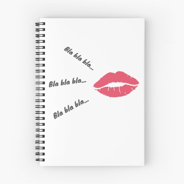 Item preview, Funny Lips Bla Bla Quote – Sassy Talk Graphic Design designed and sold by NeO² Studio.