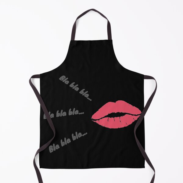 Item preview, Funny Lips Bla Bla Quote – Sassy Talk Graphic Design designed and sold by NeO² Studio.