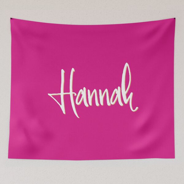 Item preview, HANNAH personalized type design designed and sold by CharlottePlaceArt.