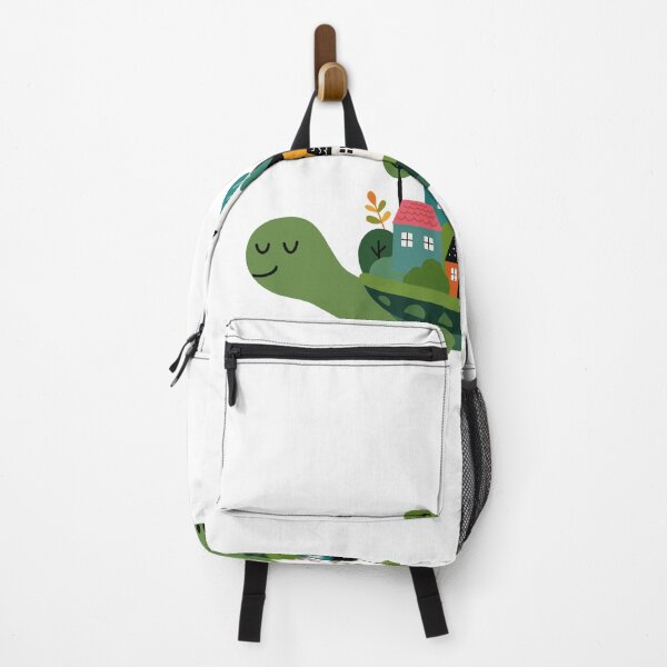 Item preview, Cute Turtle with Tiny City designed and sold by OlhaDreamArt.