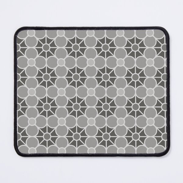Item preview, Geometric Pattern: Plumeria: Slate designed and sold by Red Wolf.