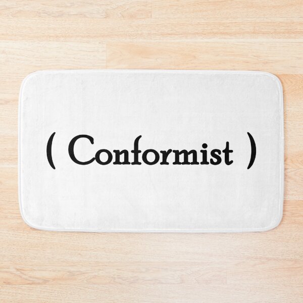Item preview, Iconic Label - "Conformist" Black Lettering designed and sold by cousinbessie.